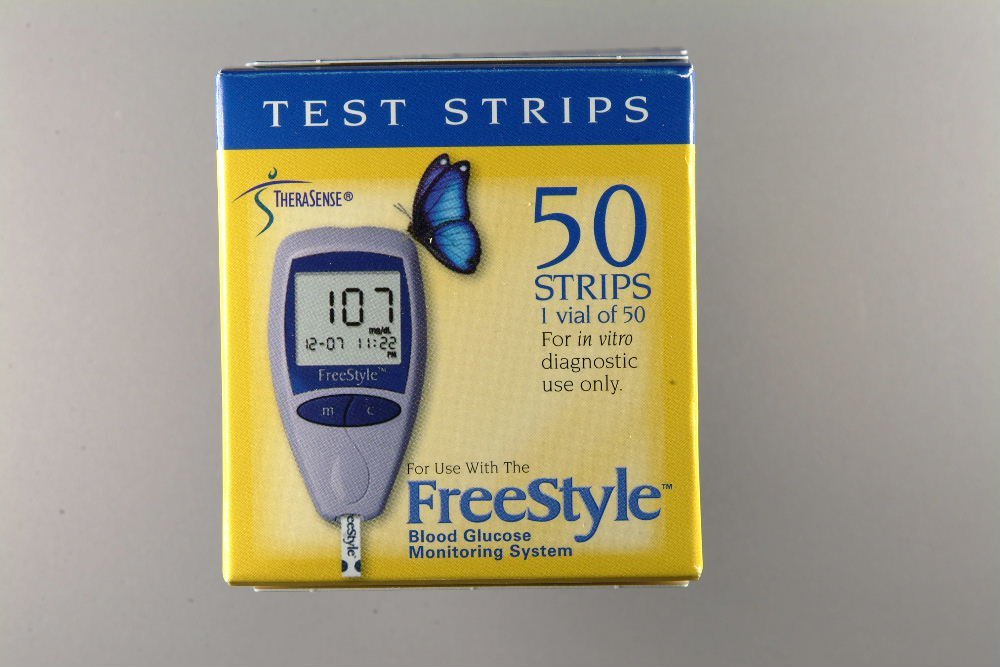 FreeStyle Blood Glucose Test Strips - 489528_EA - 1