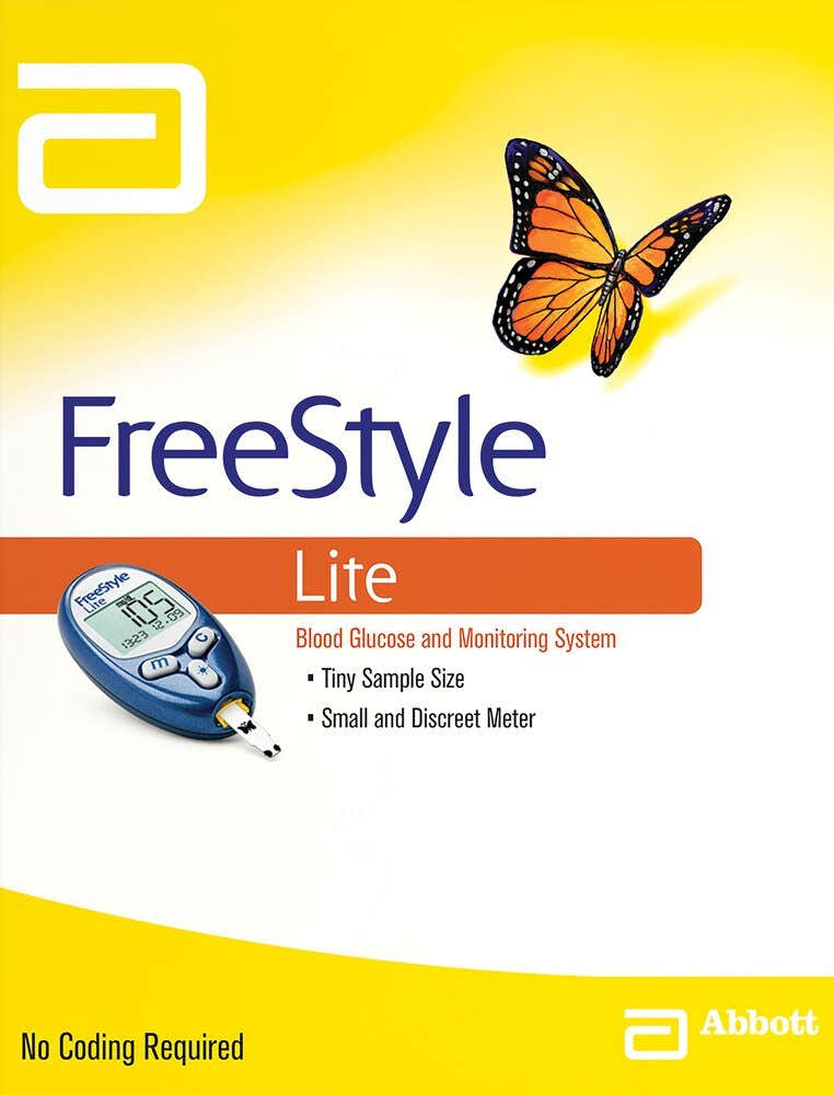 FreeStyle Lite Blood Glucose Meter Kit - 651919_KT - 1
