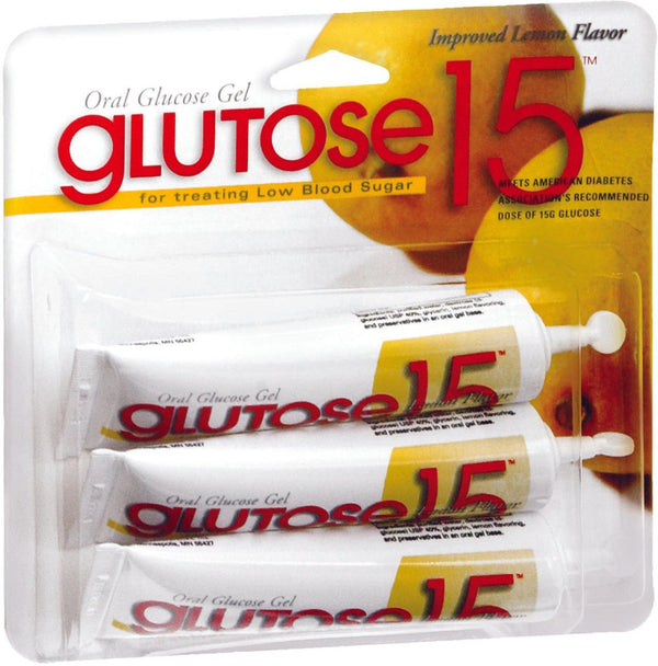 Glutose 15 Lemon Glucose Supplement - 1134323_EA - 1