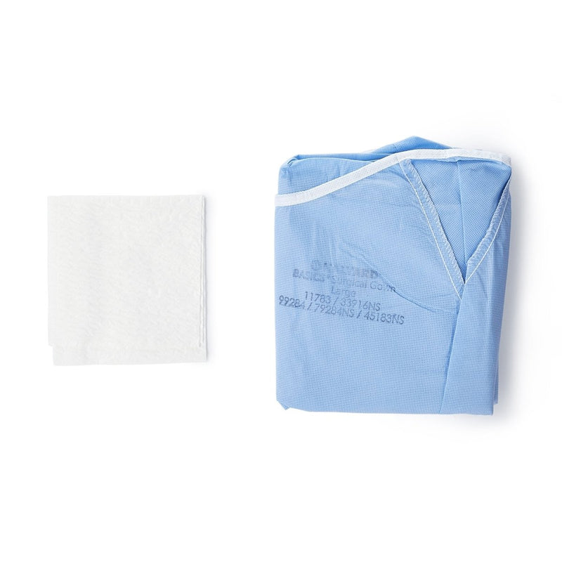 Halyard Basics Non-Reinforced Surgical Gown with Towel - 654134_EA - 10