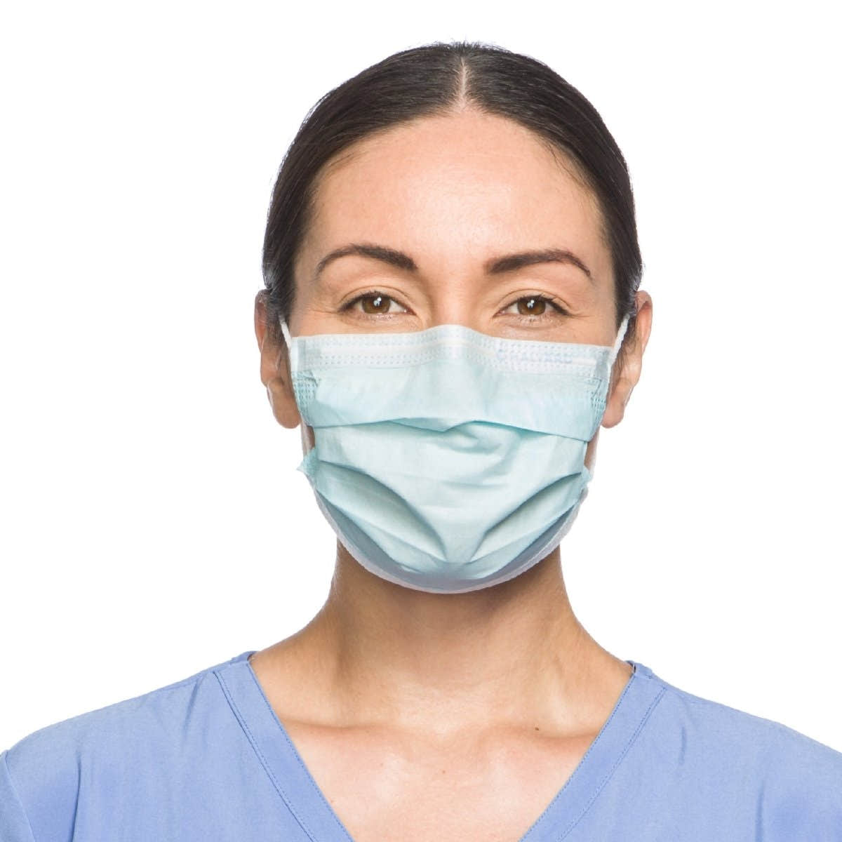 Halyard Procedure Mask, Pleated - 189165_BX - 1