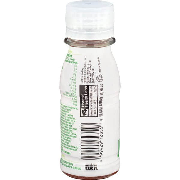 Healthy Shot Peach Oral Protein Supplement, 2½ oz. Bottle - 730791_CS - 2