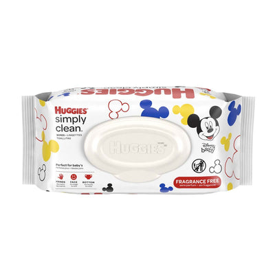 Huggies Simply Clean Unscented Baby Wipes Soft Pack - 1090331_CS - 1