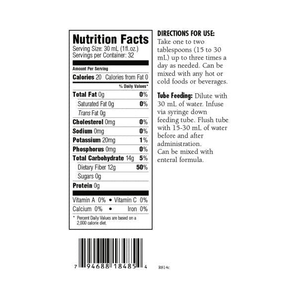 HyFiber with FOS Citrus Oral Supplement / Tube Feeding Formula, 32 oz. Bottle - 883830_EA - 2