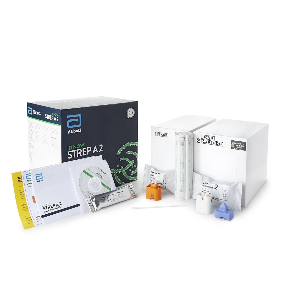 Id Now Strep A 2.0 Strep A Molecular Diagnostic Respiratory Test Kit - 1107841_KT - 1