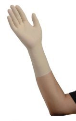 InstaGard Synthetic Vinyl Standard Cuff Length Exam Glove, Clear - 1059656_BX - 1
