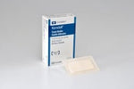 Kendall Border Gentle Adhesion Silicone Adhesive with Border Silicone Foam Dressing, 3½ x 5½ Inch - 937714_BX - 1