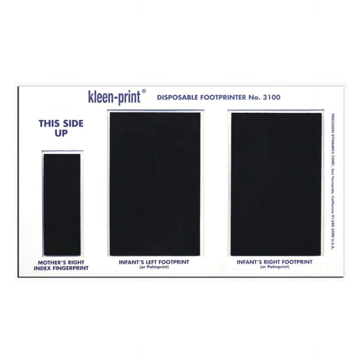 Kleen Print Footprinter And Thumb Pad - 66652_BX - 1