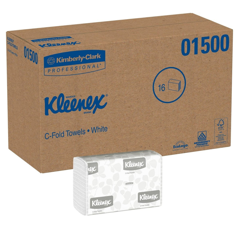 Kleenex C-Fold Paper Towel, 150 per Pack - 414498_PK - 6