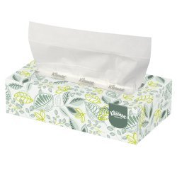 Kleenex Naturals Facial Tissue, Flat Box - 902855_CS - 2