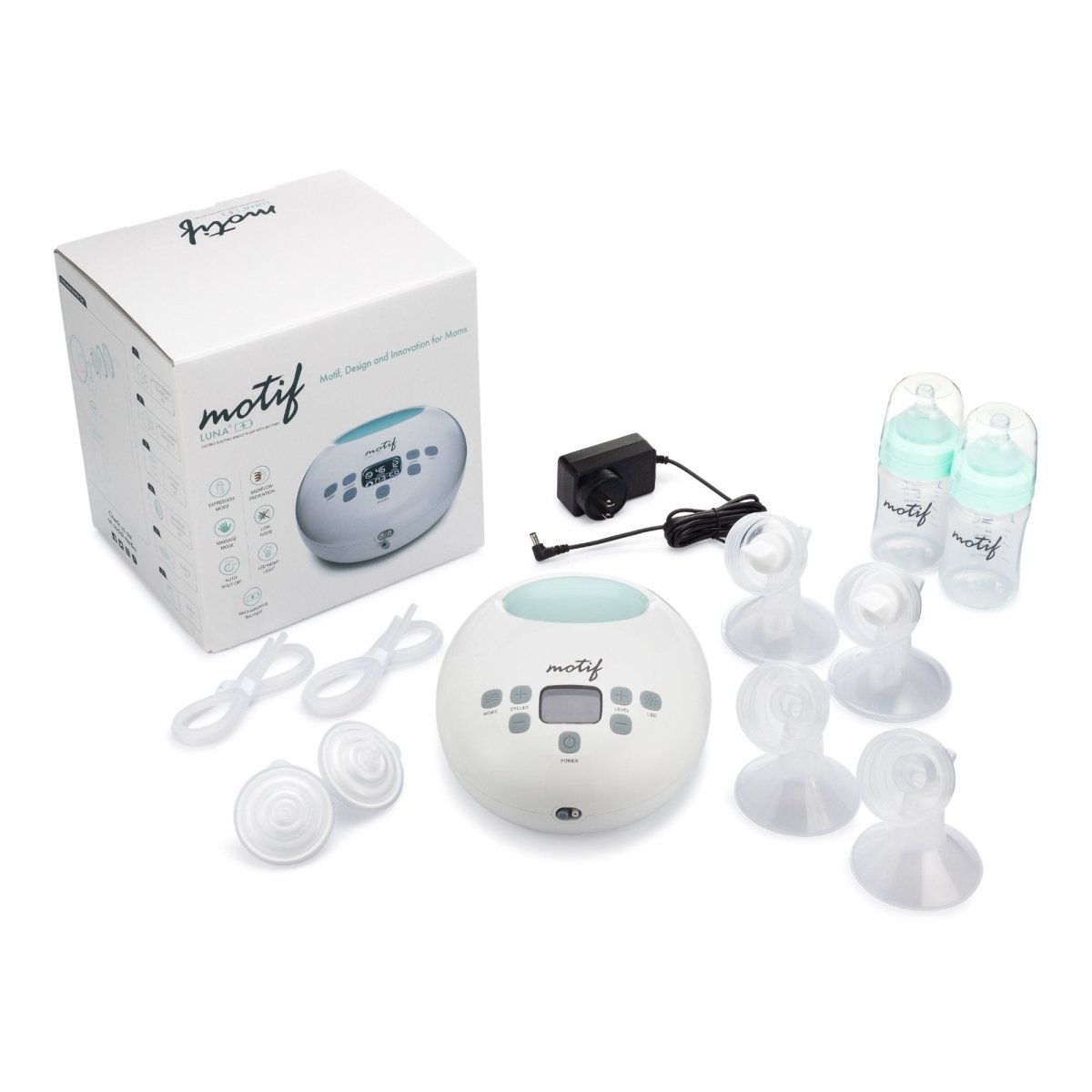 Luna Double Electric Breast Pump Kit - 1196046_EA - 10