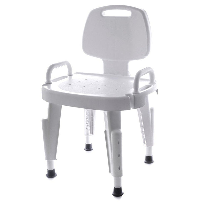 Maddak Adjustable Shower Seat with Arms and Back - 879822_EA - 2