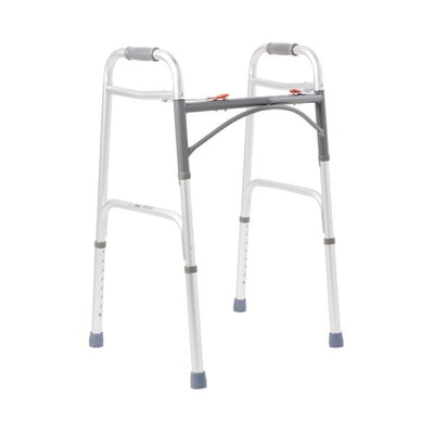McKesson Adult Aluminum Folding Walker - 1088076_CS - 3