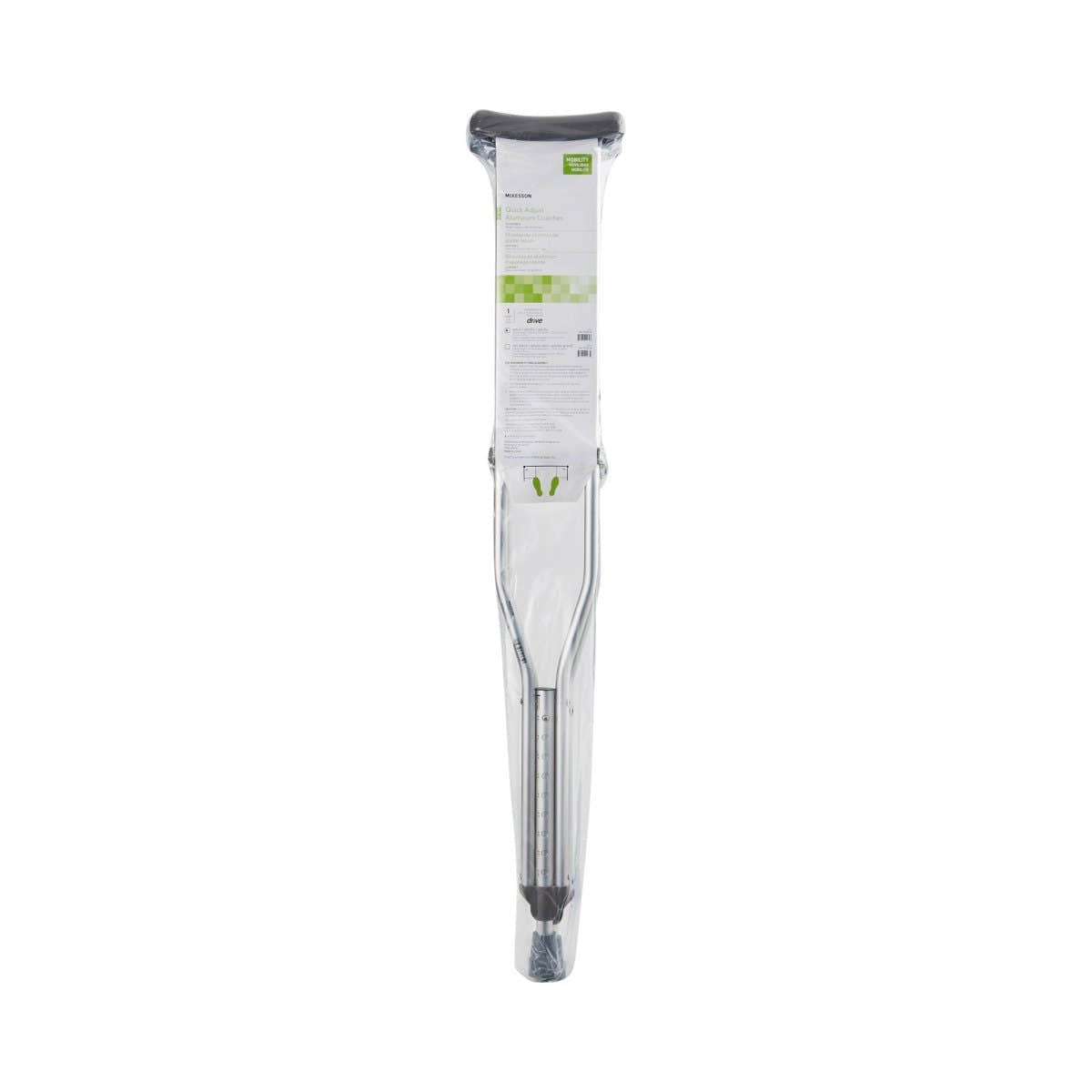 McKesson Adult Underarm Crutches, 5 ft. 2 in. - 5 ft. 10 in. - 1065230_PR - 1