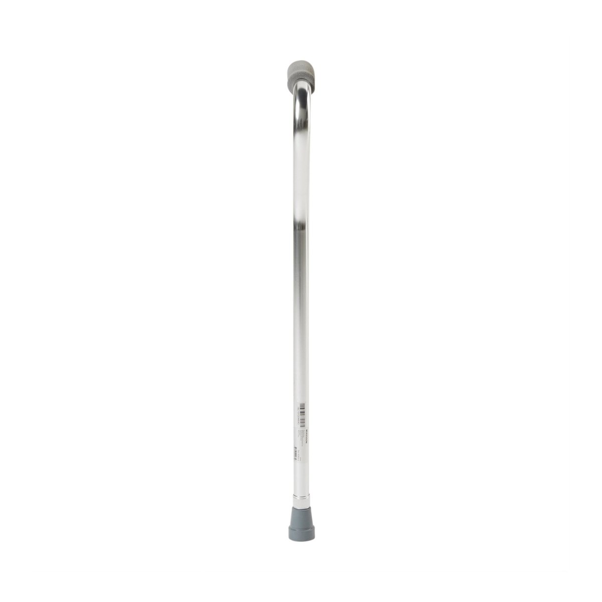 McKesson Aluminum Silver Offset Cane, 30 – 39 Inch Height - 1065215_EA - 1