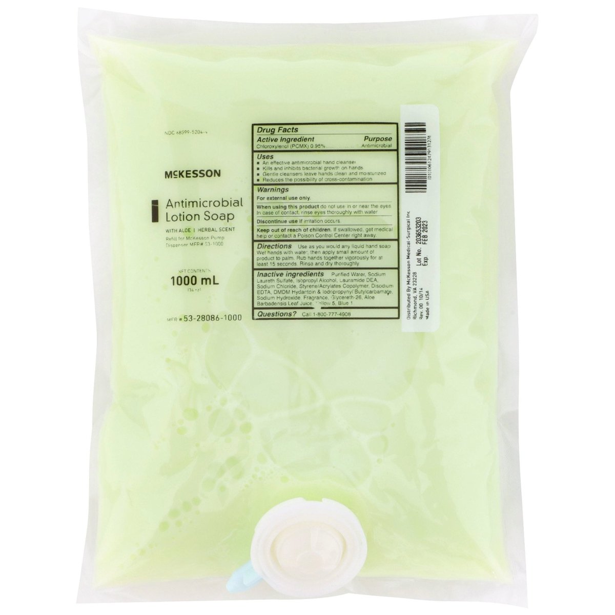 Mckesson Antimicrobial Lotion Soap - 468273_CS - 14
