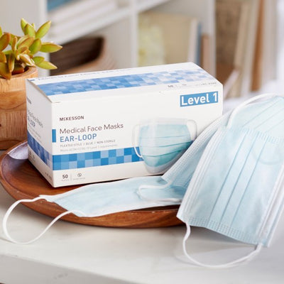 McKesson ASTM Level 1 Medical Face Masks - 1196784_BX - 2