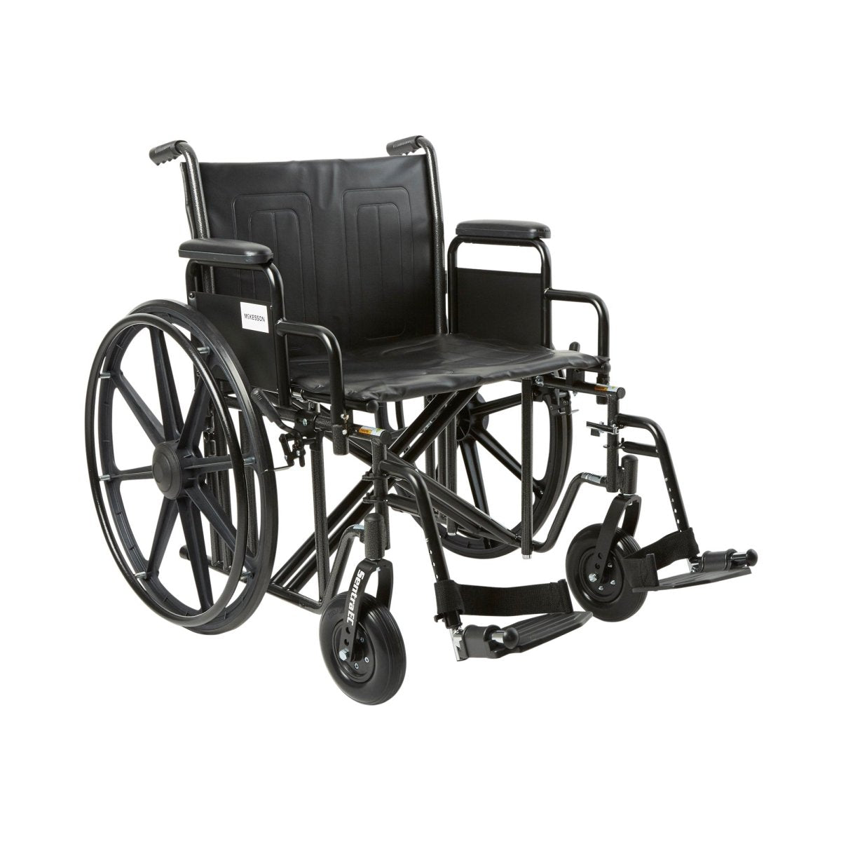 McKesson Bariatric Wheelchair with Swing-Away Footrest - 1065280_EA - 2