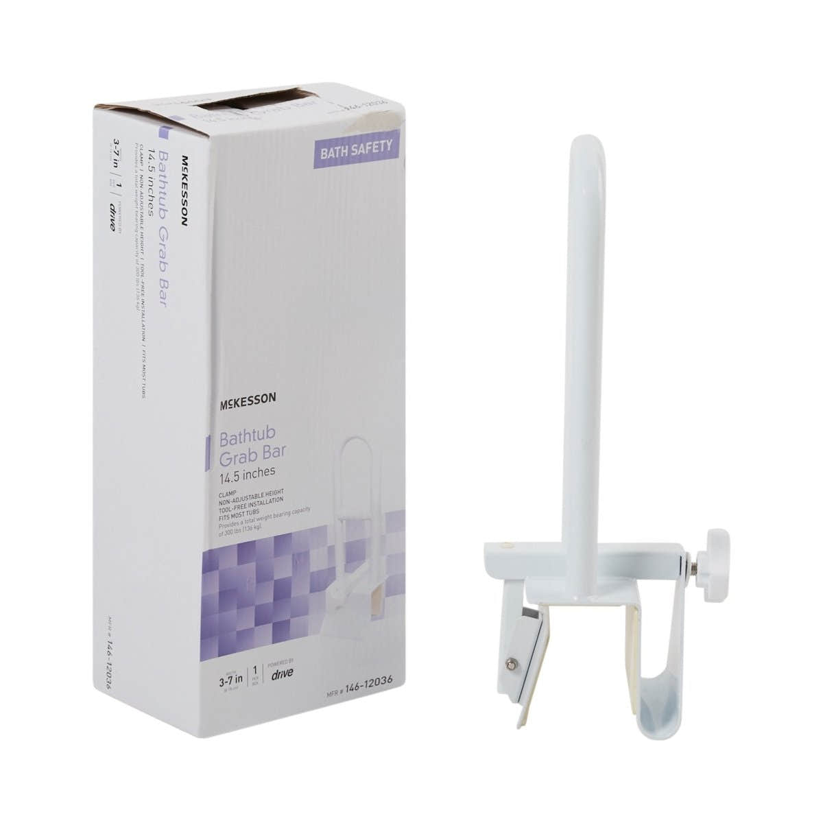 McKesson Bathtub Grab Bar - 1065239_CS - 1