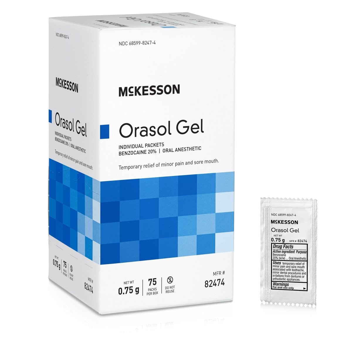 Mckesson Benzocaine Oral Pain Relief - 1111727_BX - 1