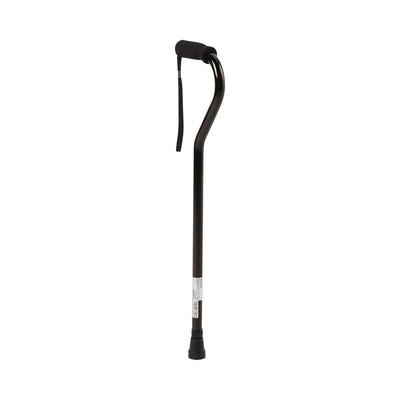 McKesson Black Aluminum Offset Cane, 30 – 39 Inch Height - 1065214_EA - 1