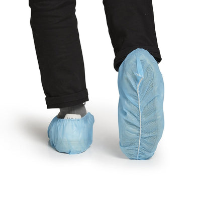 McKesson Blue Shoe Covers - 293645_EA - 12