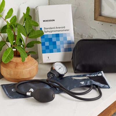 McKesson Brand Aneroid Sphygmomanometer with Cuff - 803196_CS - 32
