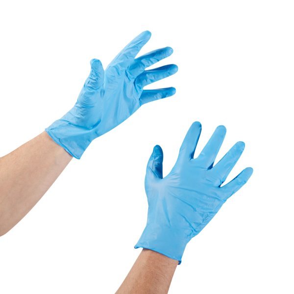 McKesson Confiderm 3.8 Nitrile Exam Glove, Blue - 921610_BX - 2