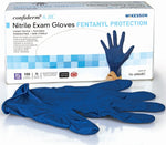 McKesson Confiderm 6.8C Nitrile Exam Glove, Blue - 1163942_BX - 4