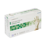 McKesson Confiderm NonSterile Latex Standard Cuff Length Textured Fingertips Ivory Exam Gloves - 921592_BX - 6