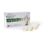 McKesson Confiderm NonSterile Latex Standard Cuff Length Textured Fingertips Ivory Exam Gloves - 921592_BX - 3