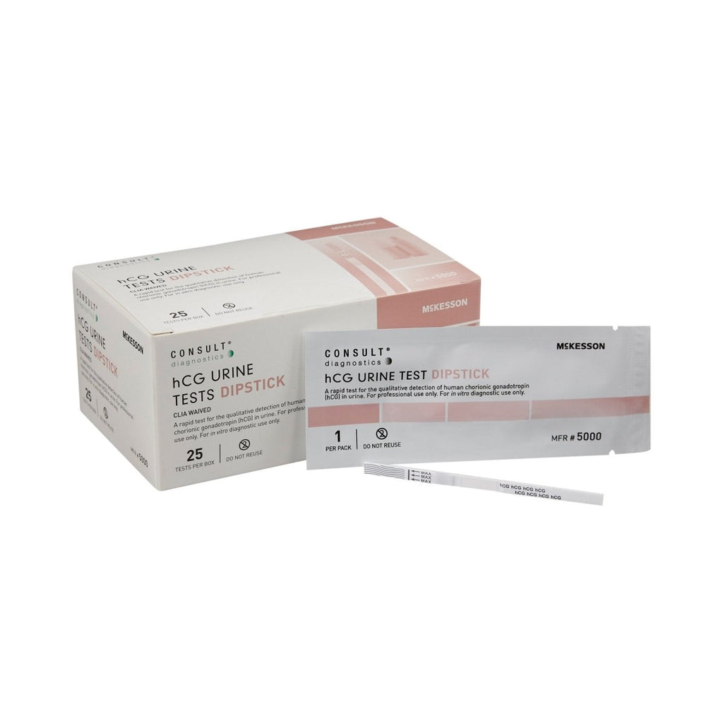 Hcg Control Kit Log McKesson Consult Hcg Pregnancy Fertility Reproductive Health Test Kit