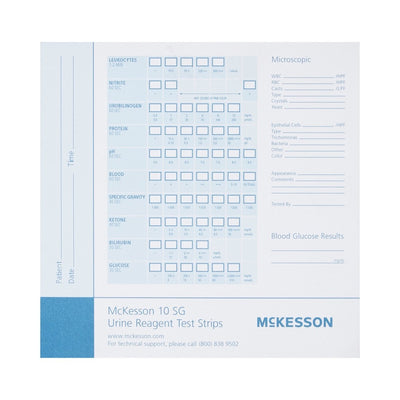 McKesson Consult Urine Reagent Test Strip Recording Pad - 976928_CS - 5