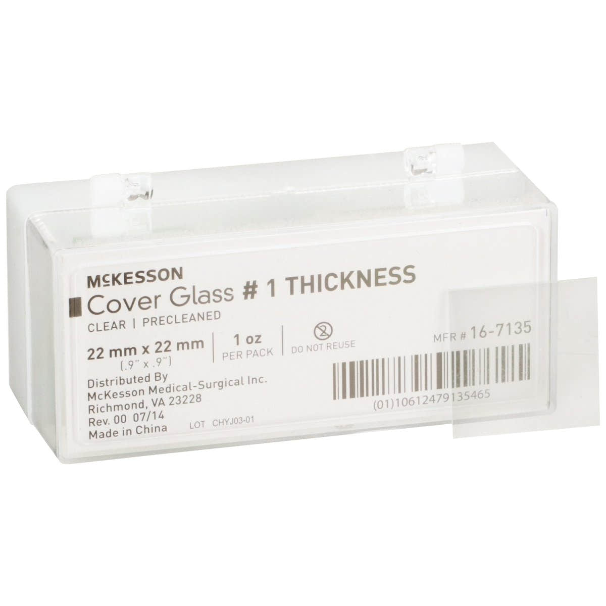 Mckesson Cover Glass - 483349_BX - 1