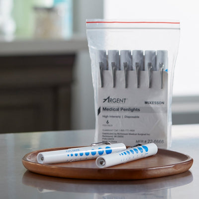 McKesson Disposable Penlight White Light, 4½ Inch - 193987_PK - 18