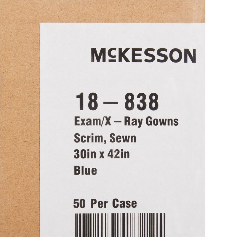 McKesson Exam Gown 30in. X 42in. - 147318_EA - 12