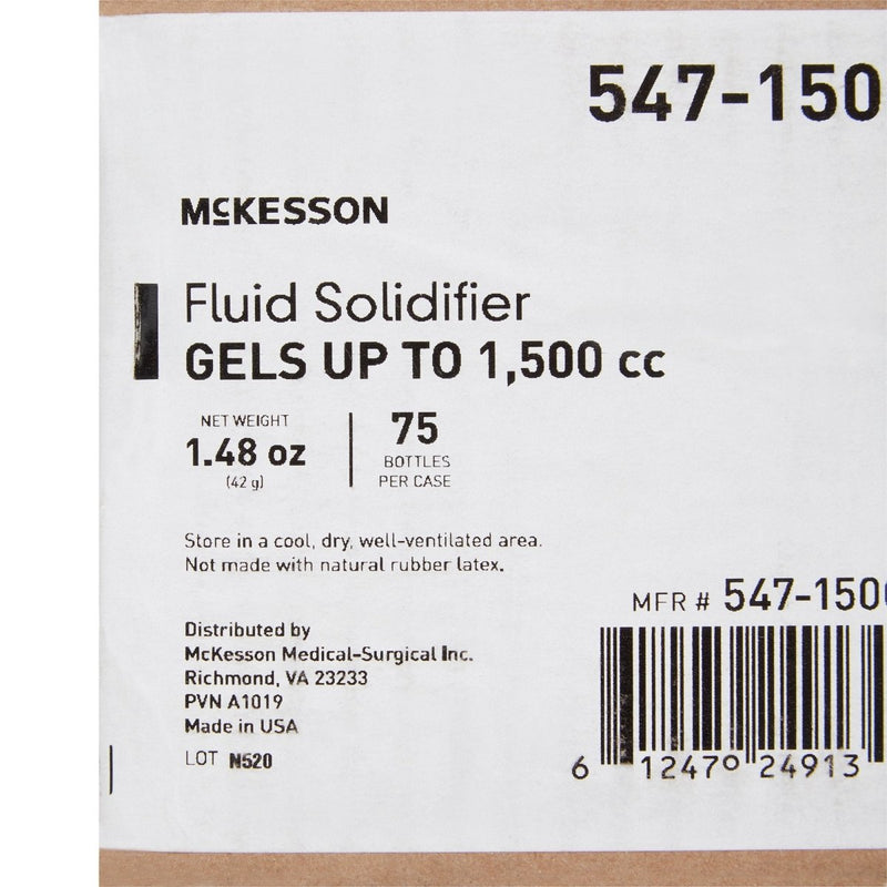 McKesson Fluid Solidifier, 1.69 oz Bottle - 1152097_EA - 13