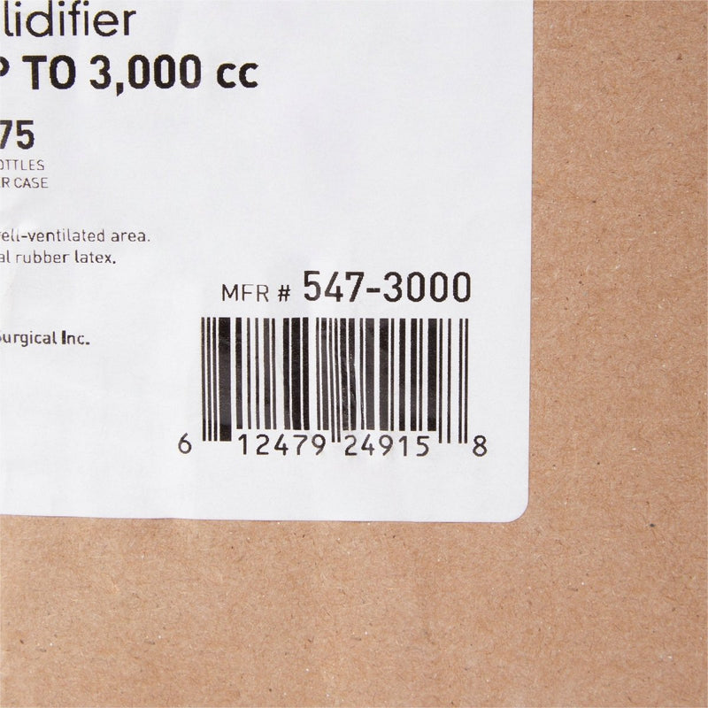 McKesson Fluid Solidifier - Fast, Effective, Gels up to 3,000 cc - Screw Cap Bottle, 3.1 oz - 1152098_EA - 14