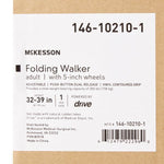 McKesson Folding Aluminum Walker - 1076176_EA - 5