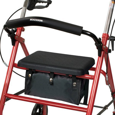 McKesson Folding Steel 4 Wheel Rollator - 1065268_EA - 4