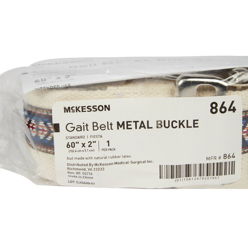 McKesson Gait Belt, 60 Inch - 864669_EA - 12