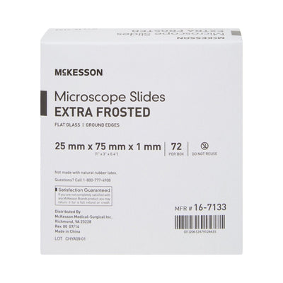Mckesson Glass Microscope Slide - 464499_BX - 1