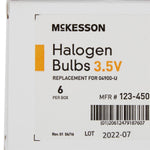 McKesson Halogen Lamp Bulb For Ophthalmoscope - 861065_EA - 14