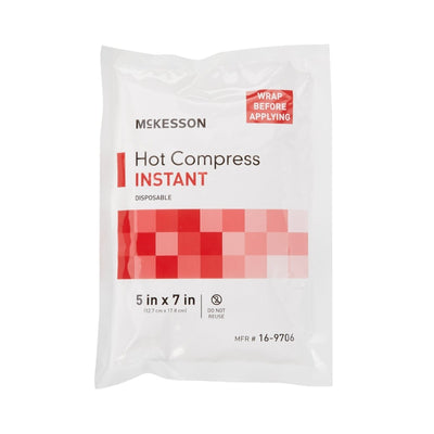 McKesson Hot Pack, Instant Chemical Activation, General Purpose, 5 x 7 Inch - 520561_EA - 1