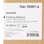 McKesson Junior Aluminum Folding Walker, 25 – 32 Inch Height - 1065260_CS - 5