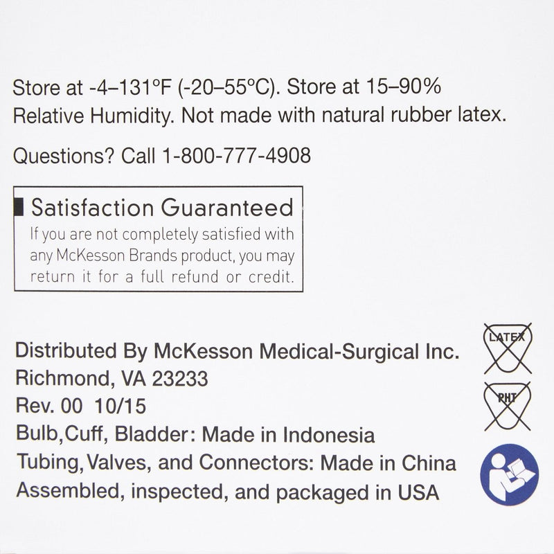McKesson LUMEON Blood Pressure Bulb and Cuff - 803207_CS - 10