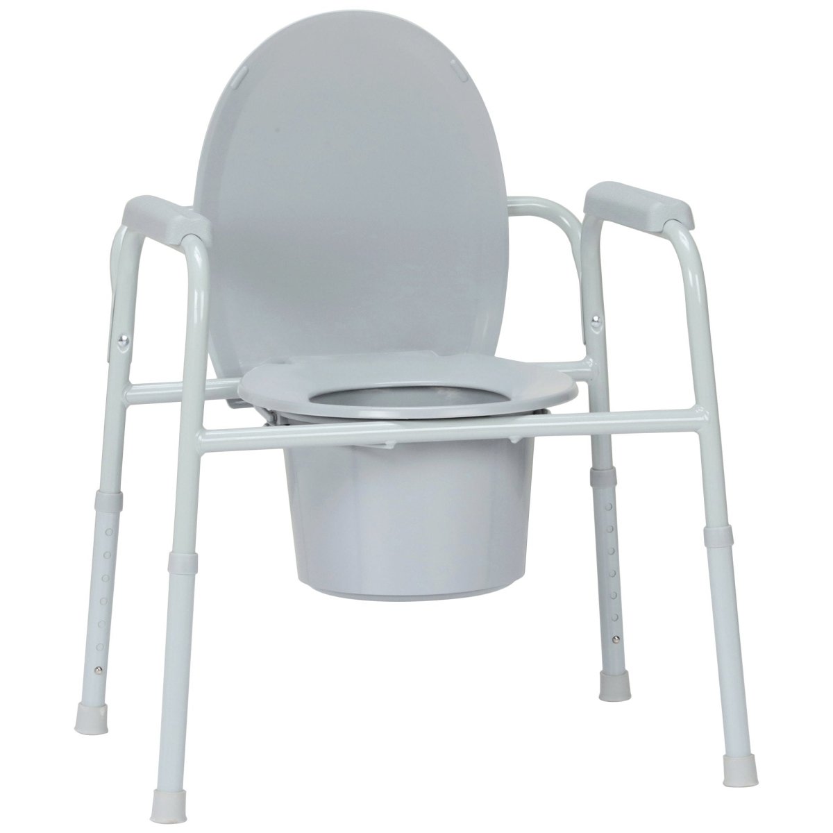 McKesson Nonfolding Commode Chair - 1073634_CS - 2