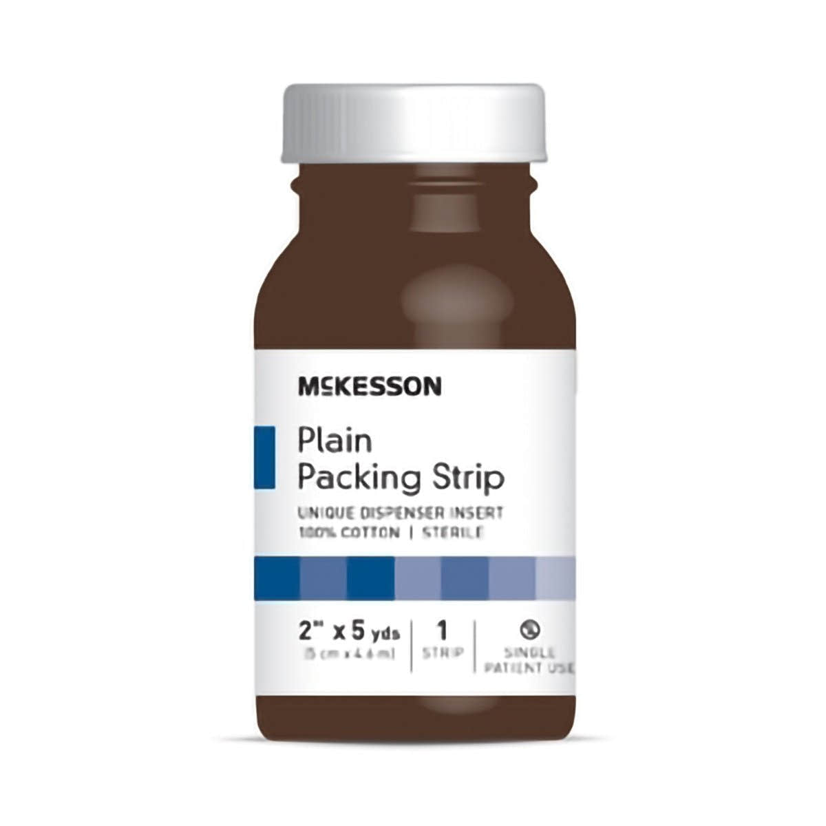 McKesson Nonimpregnated Wound Packing Strip, 2 Inch x 5 Yard - 470439_BT - 1
