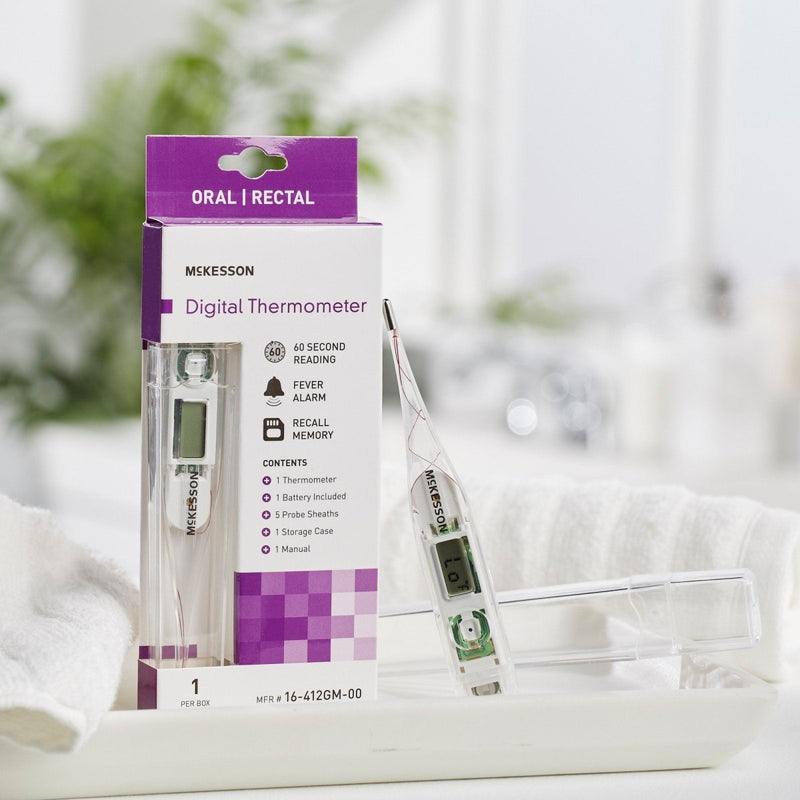 McKesson Oral / Rectal / Axillary Digital Thermometer - 491097_BX - 20