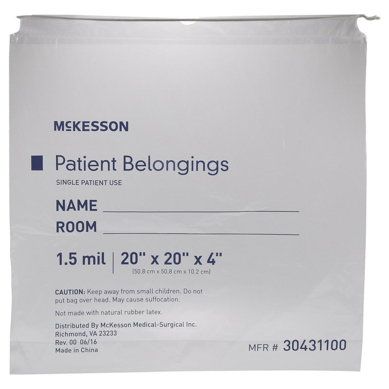 McKesson Patient Belongings Bag - 447887_PK - 13
